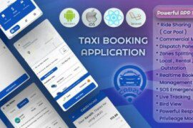 Cab2u v1.1.0 – Taxi Solution Android & iOS + Admin Panel + Dispatch Panel App Source