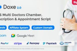 Doxe v2.0 Nulled – SaaS Doctors Chamber, Prescription & Appointment Software