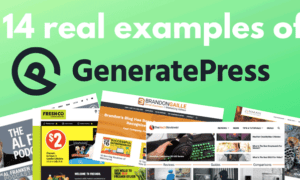 13 Live GeneratePress Premium Theme Examples [2022]