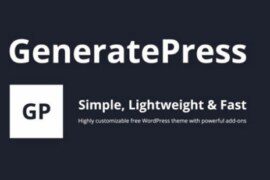 GeneratePress Premium v2.3.2 – WordPress Plugin