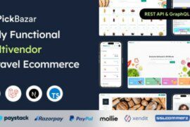 Pickbazar v11.0.0 – Laravel Multivendor Ecommerce with React, Next Js, GraphQL & REST API Script