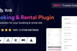 RnB v15.0.1 – WooCommerce Booking & Rental Plugin