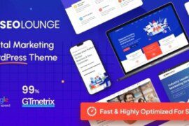 SEO Lounge v4.0.2 Nulled – Digital Marketing Theme