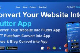 UniversalWeb v1.0.0 – Convert Website to a Flutter App | Webview App | Web To App | Android | iOS Source