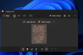 How to Extract Text with Snipping Tool in Windows 11 for Free
