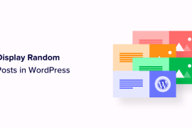 How to Display Random Posts in WordPress (Easy Tutorial)