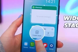 How to Create Stack Widget on Samsung One UI 6.0 (Android 14)