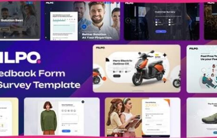 Filpo v1.0 – Feedback Form & Survey Template Free