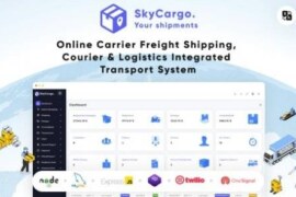 SkyCargo – An Integrated Transportation System for Freight Shipping, Courier Services, and Logistics Script