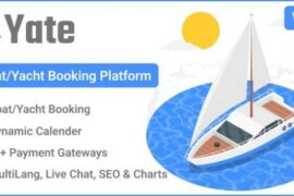 Yate v1.1.0 – Boat/Yacht Booking Platform PHP Script