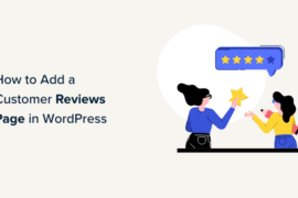 How to Easily Add a Customer Reviews Page in WordPress