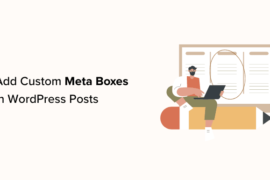 How to Add Custom Meta Boxes in WordPress Posts and Post Types