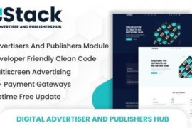 AdStack v1.3 – Digital Advertiser and Publishers Hub PHP Script
