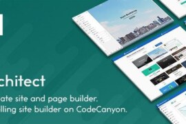 Architect v3.0.2 – HTML and Site Builder PHP Script