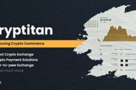 Cryptitan v5.1.1 – Multi-featured Crypto Software & Digital Marketplace PHP Script