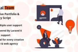 DigitalTeam v2.0 – Creative Portfolio & Agency Script