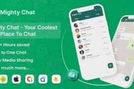 MightyChat v4.6.3 – Chat App with Firebase Backend + Agora.io Source