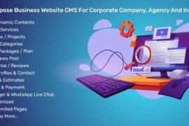 Multipurpose Business Website CMS For Corporate Company, Agency And Industry Script v4.1.0