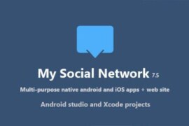 My Social Network (App and Website) v7.5 Nulled Script + App