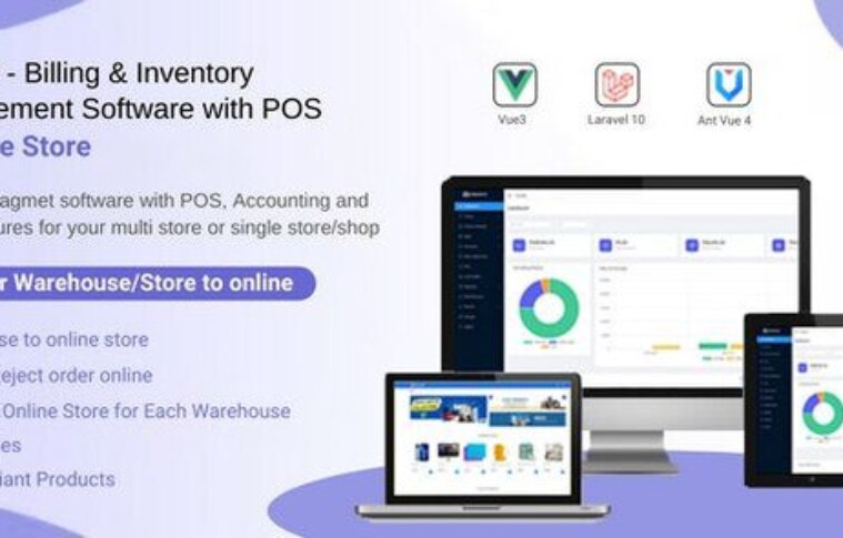 Stockifly v4.1.0 – Billing & Inventory Management with POS and Online Shop Script