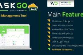 TaskGo SaaS v6.1 Nulled – Tasks Management Tool PHP Script