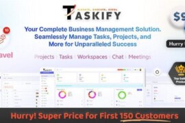 Taskify v1.0.4 – Project Management – Task Management & Productivity Tool Script