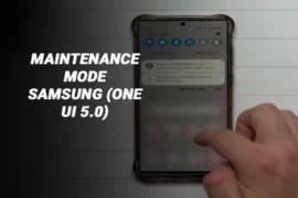 How to Enable/Disable Maintenance Mode on Samsung One UI 6.1