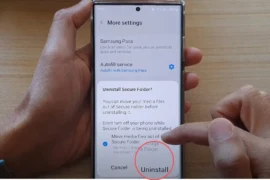 How to Uninstall Secure Folder on Samsung Galaxy [One UI 6.1]