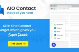 AIO Contact v2.8.0 – All in One Contact Widget – Support Button