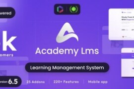 Academy LMS v6.7 Nulled – Learning Management System Script