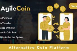 AgileCoin v1.2 – Alternative Coin Platform PHP Script