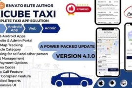 Exicube Taxi App v4.1.4 – Source Code with Admin Panel