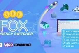 FOX v2.4.1.9 – Currency Switcher Professional for WooCommerce Plugin