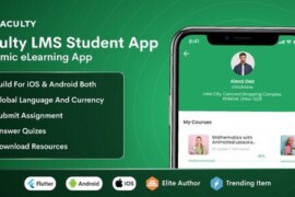 Faculty LMS Mobile App v1.0 – eLearning Management System Flutter App Source