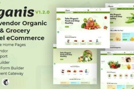 Organis v1.2.1 – Multivendor Organic Food & Grocery Laravel eCommerce PHP Script