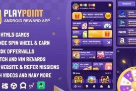 PlayPoint v1.3 – Android App with Admin Panel Source Code