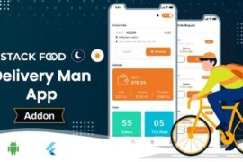 StackFood Multi Restaurant v7.5 – Food Ordering Delivery Man App Source