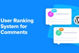 How to Add a Simple User Ranking System for WordPress Comments