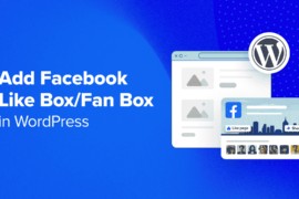 How to Add a Facebook Like Box / Fan Box in WordPress