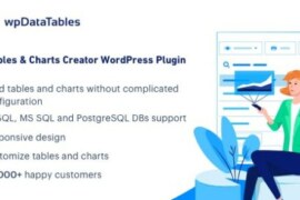 wpDataTables v6.3.2 – Tables and Charts Manager for WordPress Plugin