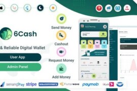 6Cash v4.3 Nulled – Digital Wallet Mobile App with Laravel Admin Panel Source