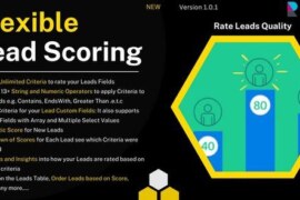 Flexible Lead Scoring and Lead Rating Module for Perfex v1.0.1 – Addon