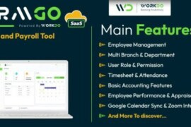 HRMGo SaaS v6.5 Nulled – HRM and Payroll Tool PHP Script