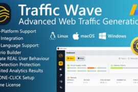 Traffic Wave v2.4.0 – Advanced Cross-Platform Web Traffic Generation Application