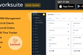 WORKSUITE v5.4.21 Nulled – HR, CRM and Project Management Script