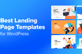 60+ Best Landing Page Templates for WordPress (2024)