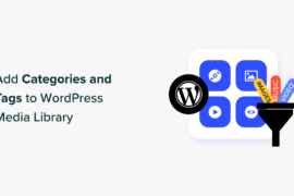 How to Add Categories and Tags to WordPress Media Library