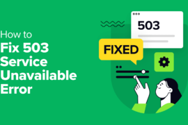 How to Fix 503 Service Unavailable Error in WordPress