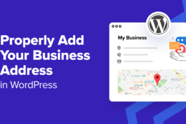 How to Properly Add Your Business Address in WordPress