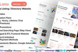 Bulistio v1.0 Nulled – Business Listing / Directory Website (Subscription Based) PHP Script
